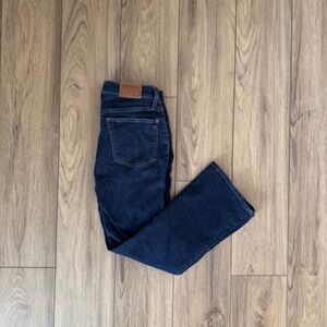 Madewell Cali Denim Boot Cut Cropped Jeans